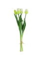 Kunst boeket Tulp Tulipa wit-L10B10H41CM