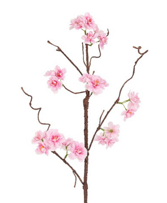 Kunst bloem maxi Prunus sakura roze-L15B15H97CM