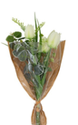 Kunst boeket Tulp Tulipa wit-L15B15H60CM