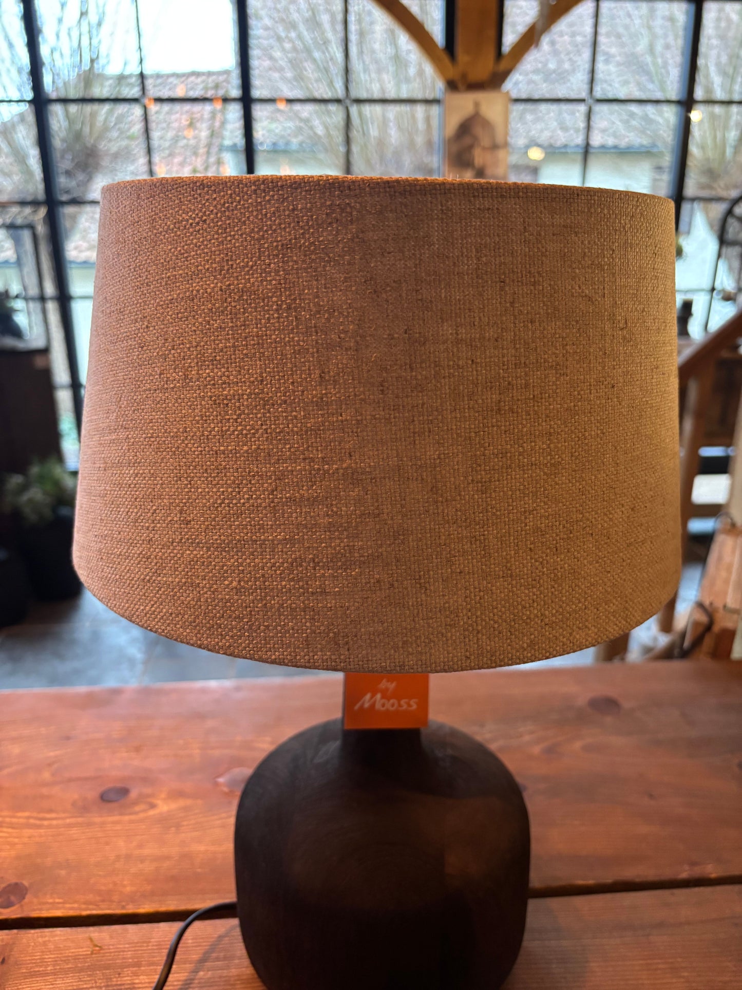 Lampenkap beige 25x17cm