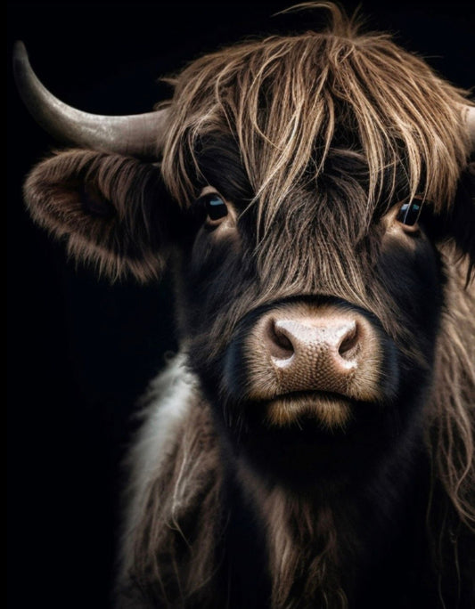 Bordje hooglander A5