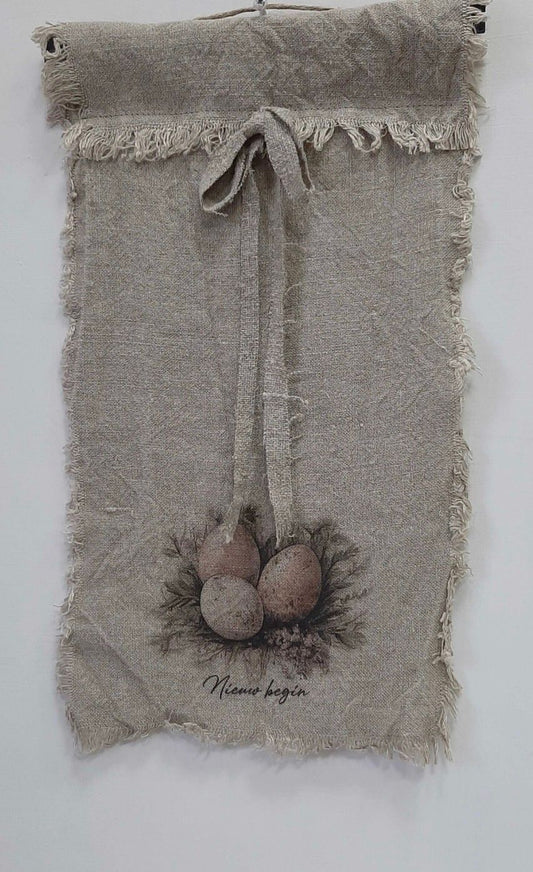Wanddoek shabby 36x55cm