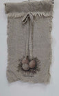 Wanddoek shabby 36x55cm