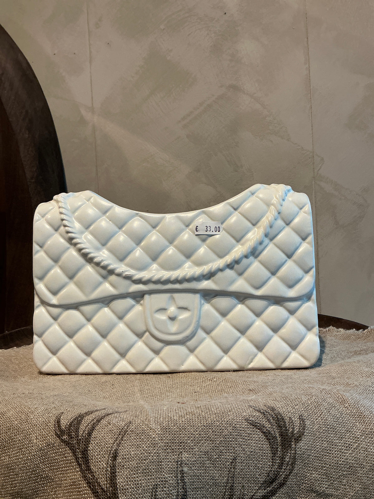 Handtas vaas 25 x 17cm
