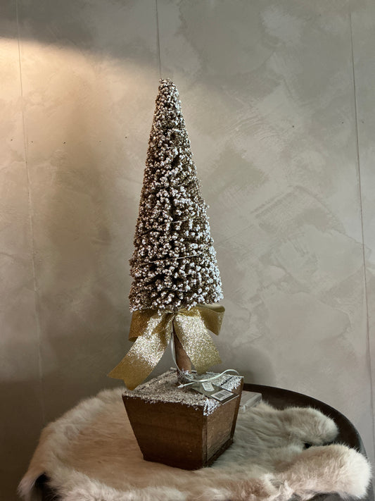 Kerstboom met ledlampjes