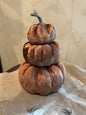 Pompoenen op elkaar 30x20cm