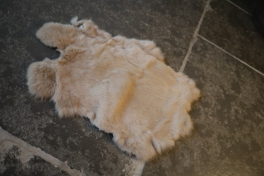 Konijnenvacht beige