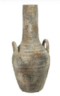 Kruik m/handvatten Kian L grijs-22,5x22,5x48,5CM
