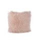 Fluffy kussen vierkant beige