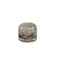 Theelicht Jalenn Beige heavy bubble glass tealight S