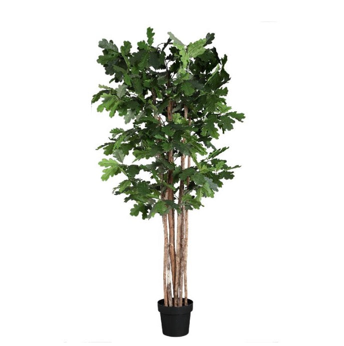 Kunstplant Tree Green oak tree in pot