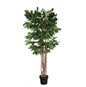 Kunstplant Tree Green oak tree in pot