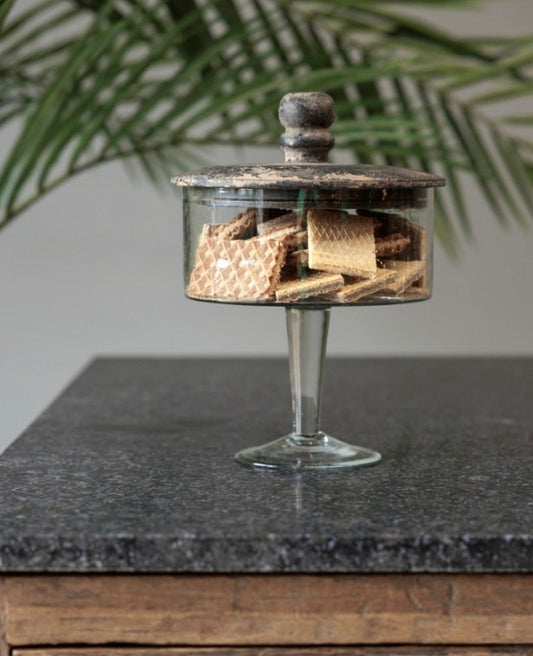 Glaspot op voet Vlissingen | Glass Collection