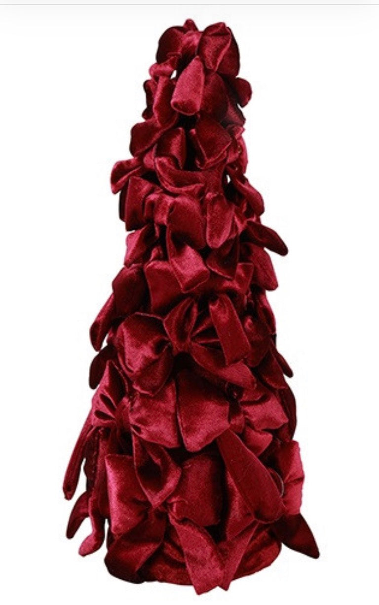 Strik Kerstboom Royals M paars-40x12x40CM