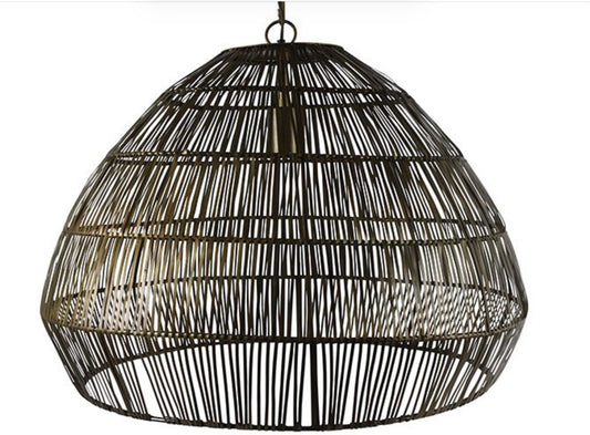 Hanglamp zwart-58x58x43CM