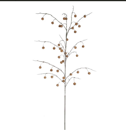 Tak met gouden bolletjes 	78.0 x 25.0 x 135.0 cm