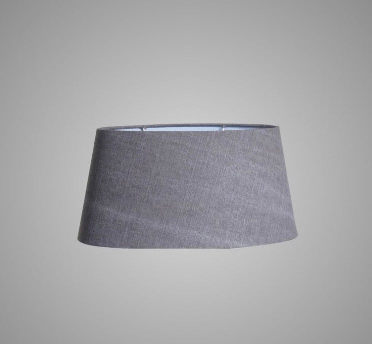 LAMPSHADE OVAL STONE 45X35X22