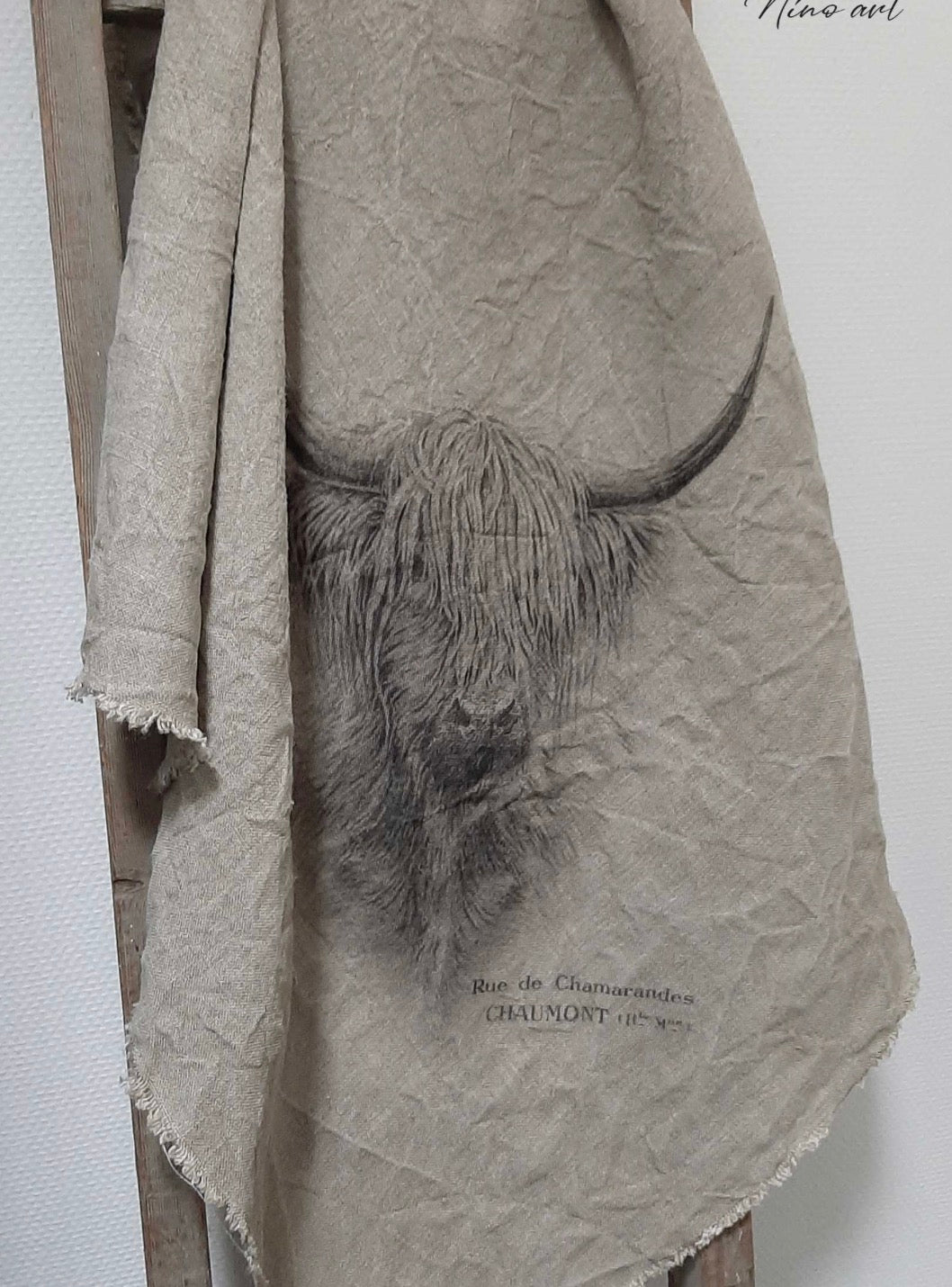 Plaid hooglander 100x100cm
