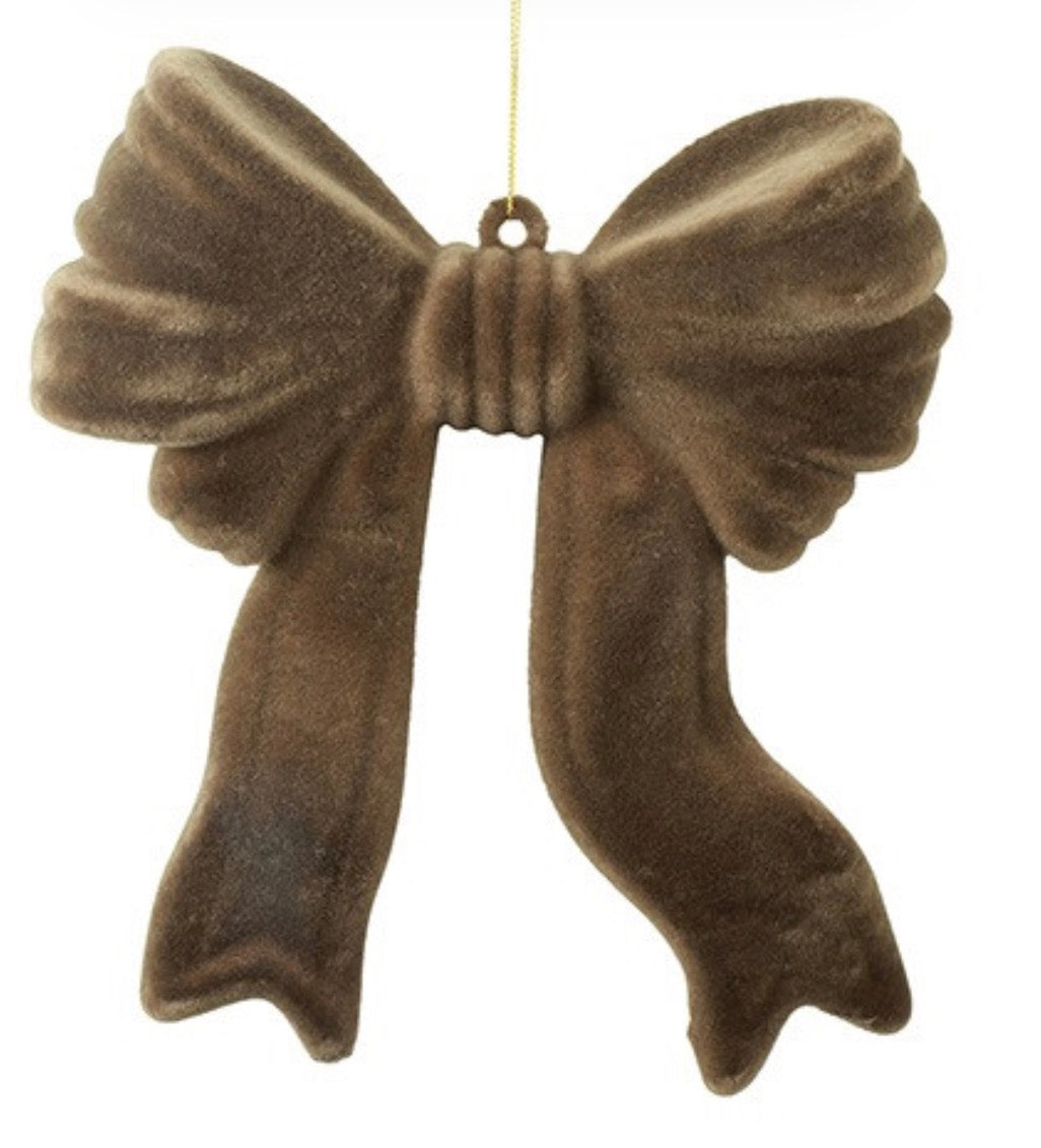 Strik in veloers bruin-20x20x22,8CM