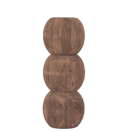 Kandelaar in dark brown 17.0 × 17.0 x 42.0 cm