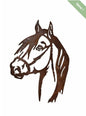 Horse head for  hanging paardenkop