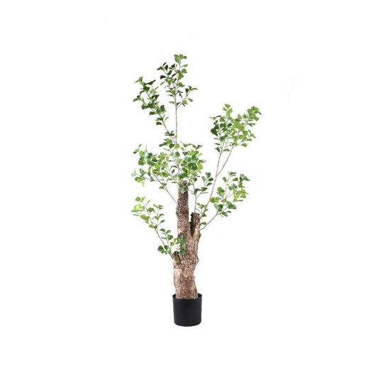 Kunstplant Tree Green Triangularis tree in pot 180cm