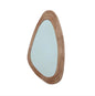Spiegel Santin Natural mango wood organic triangle