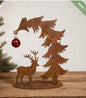 Kerstboom met rendier