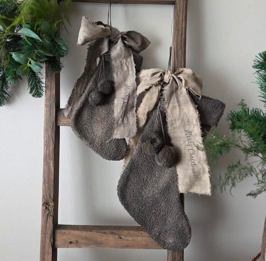Kerstsok  50x25cm