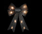 LED kerst strik Sanna L beige-56x41x2CM