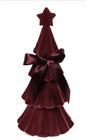 Kerstboom Velvet Connor S bordeaux-12,7x12,7x30,48CM
838069
